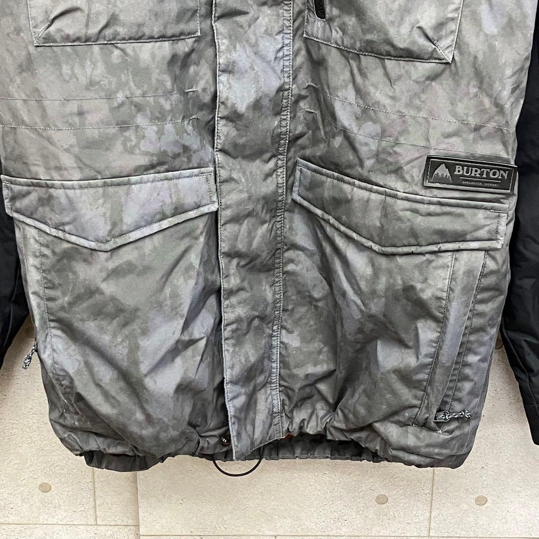 BURTON LIVINGLIVING スノーボードウェア メンズ 黒 カーキ