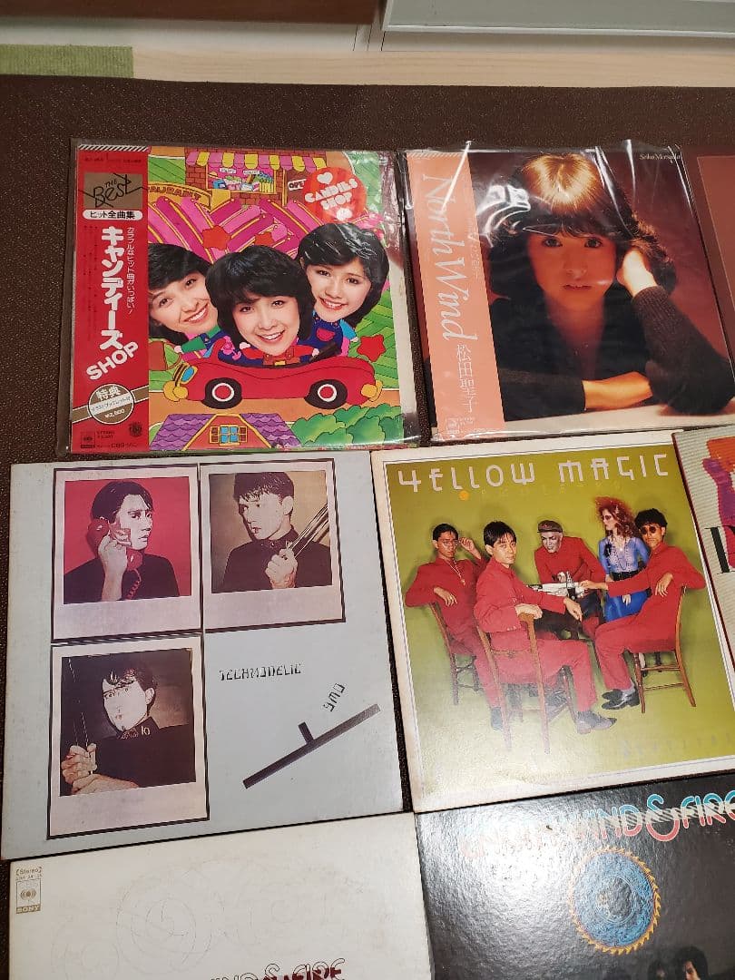LPレコード　24枚セット　YMO　松田聖子　吉田拓郎　長渕剛など