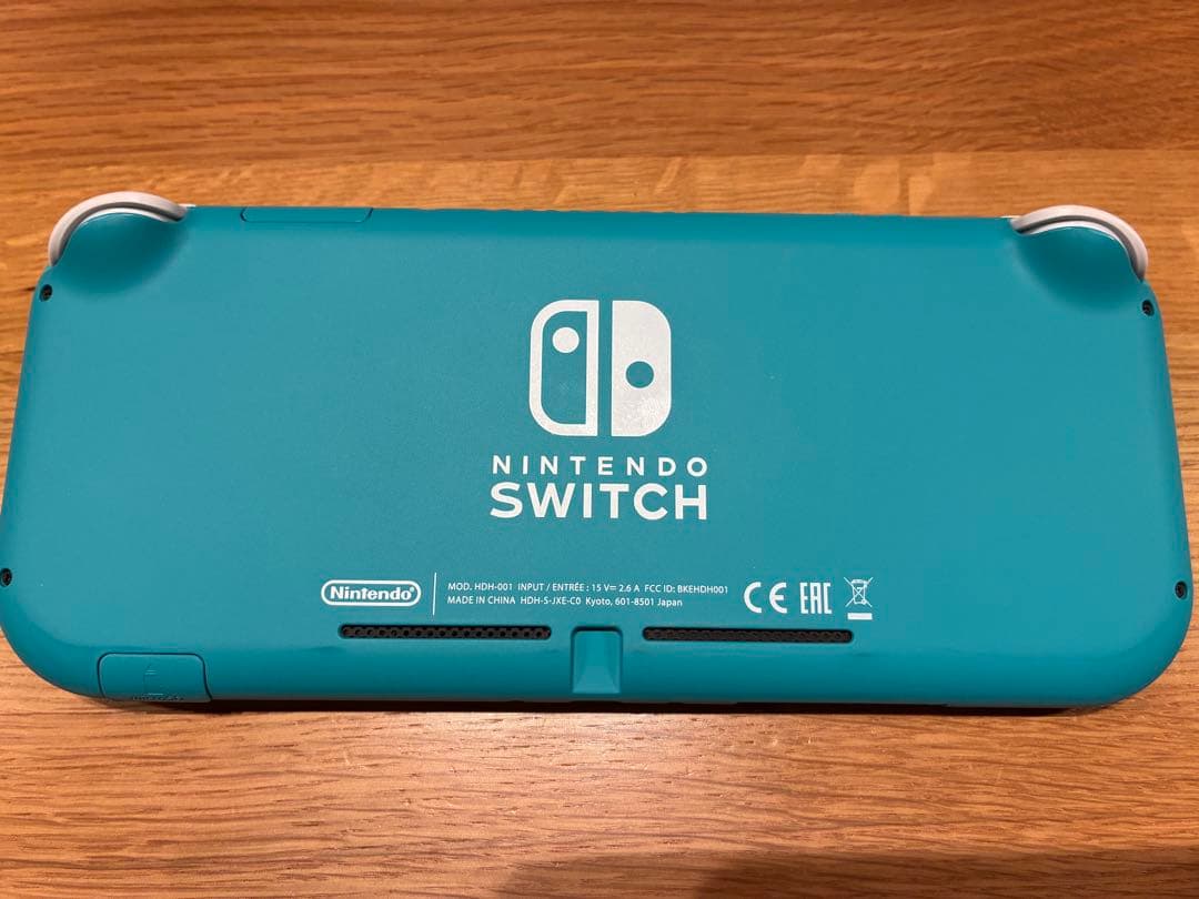 Nintendo Switch Lite ターコイズ 本体 充電器 ケース付き