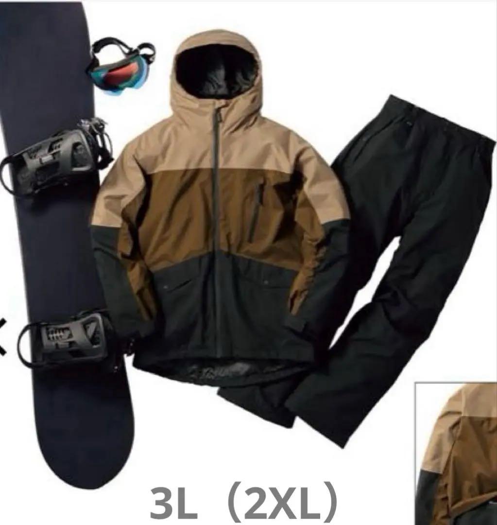 WORKMAN イージス2025スキー、スノーボードウェア上下組　3L（2XL）