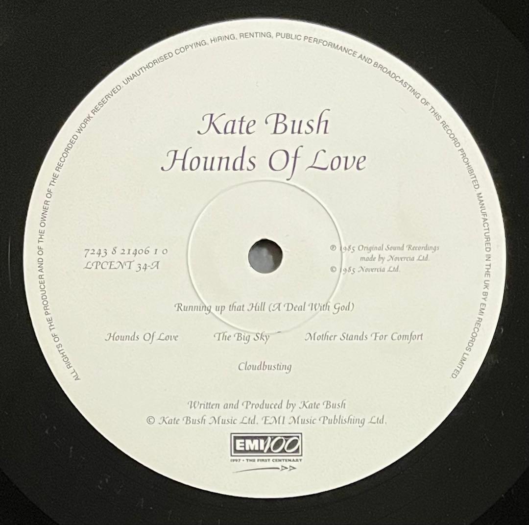 UK盤高音質LP☆ケイトブッシュKate Bush/Hounds Of Love