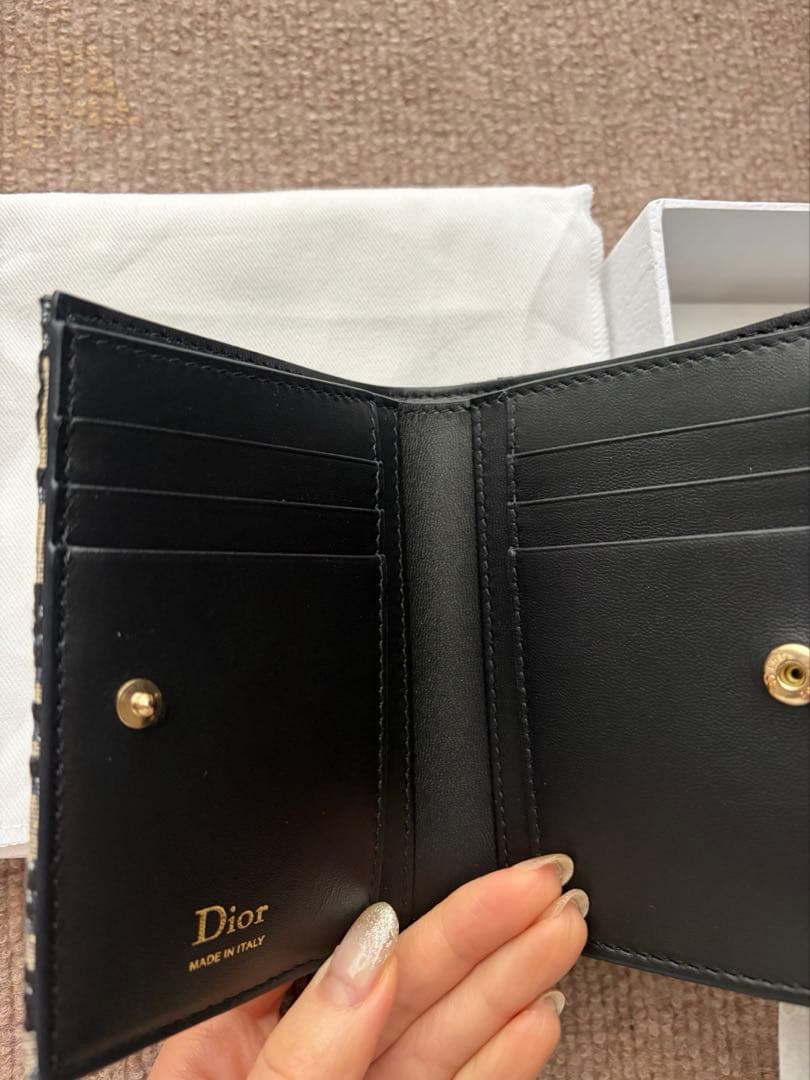 Dior オブリークジャカートウォレット