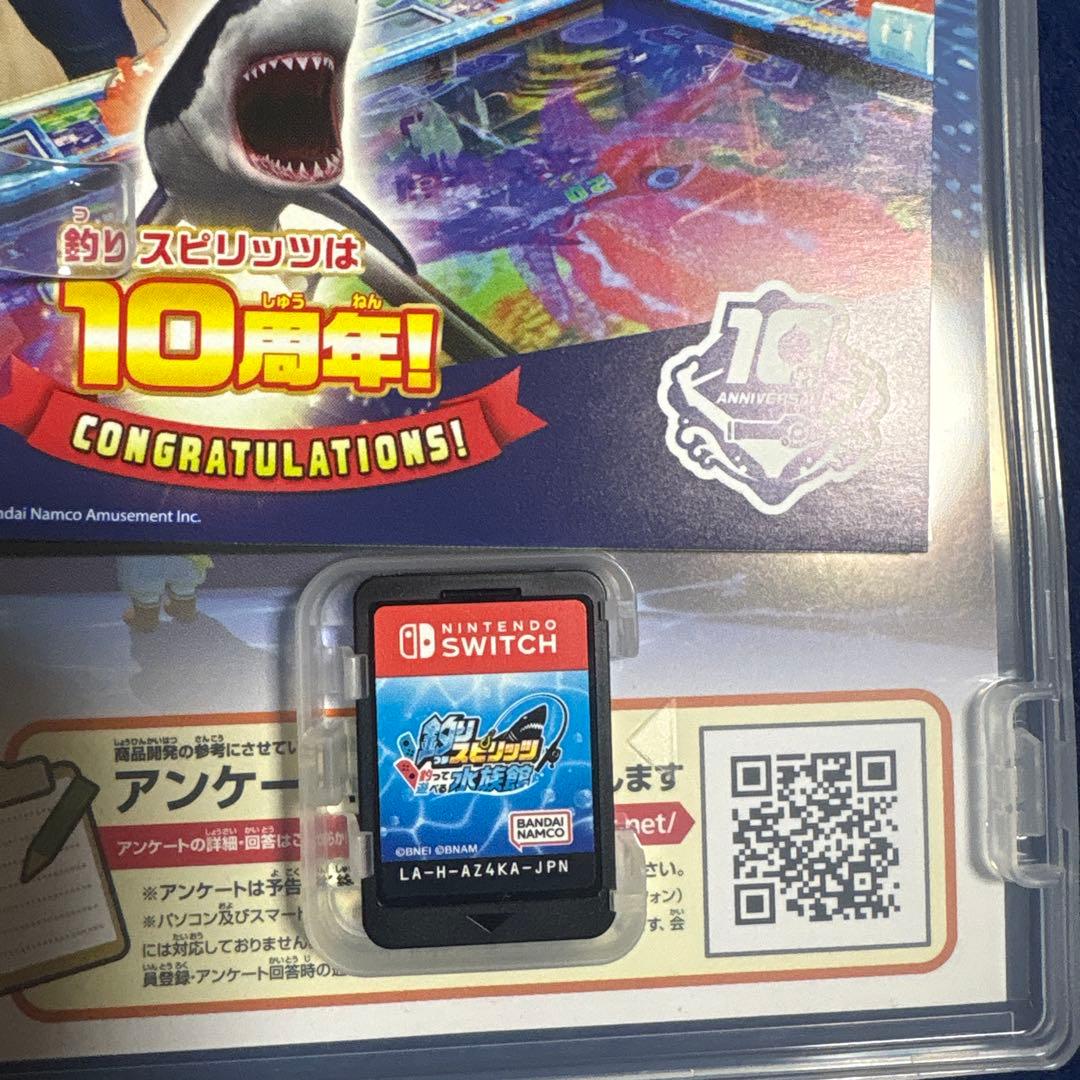 Nintendo Switch 釣りスピリッツ釣って遊べる水族館&サオコンセット