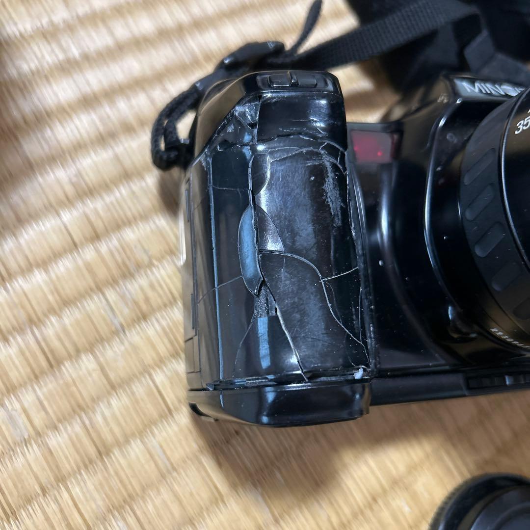 【ジャンク品】MINOLTA Canon カメラ3点/レンズ1点/バッグセット