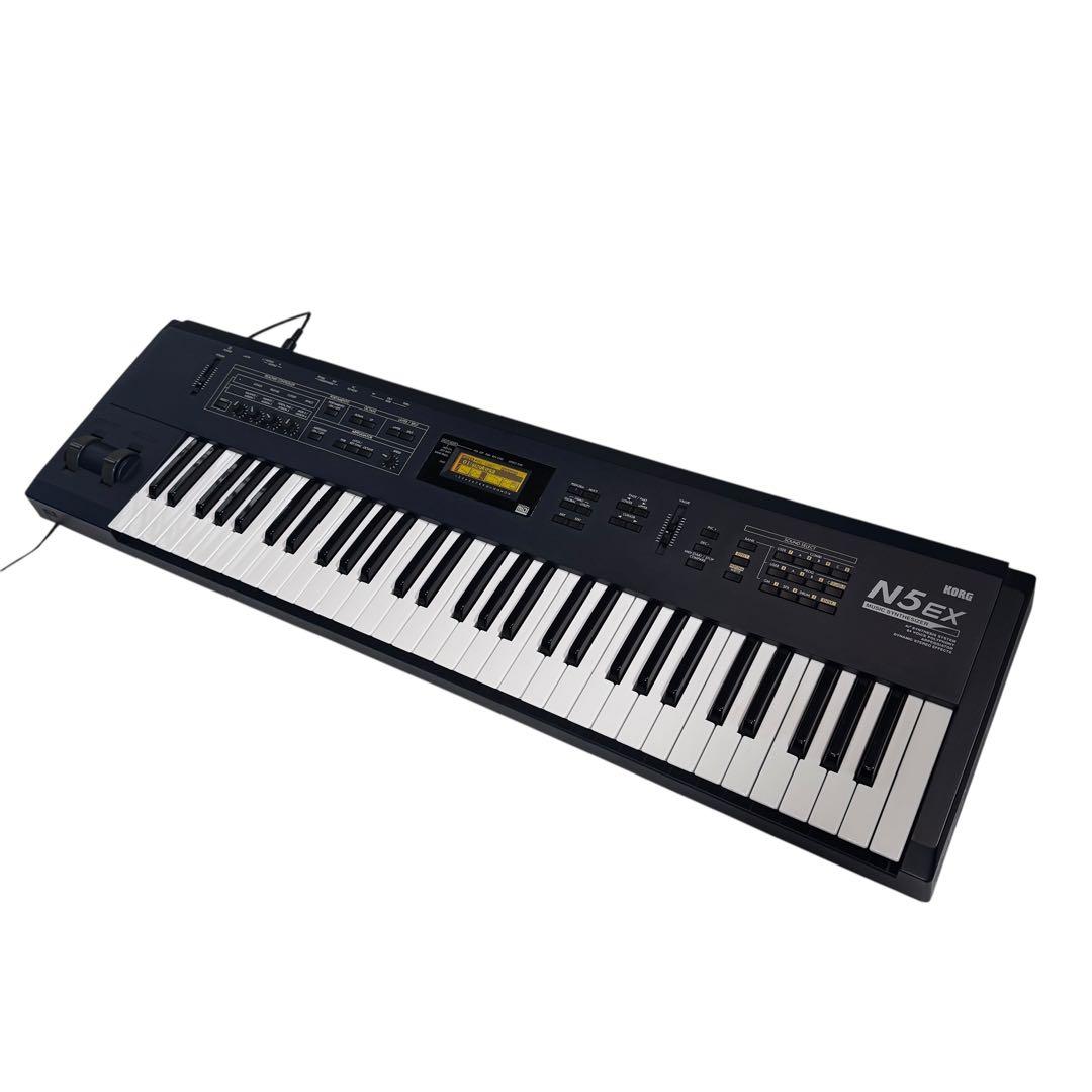 【美品】KORG N5EX シンセサイザー 電源アダプター付き