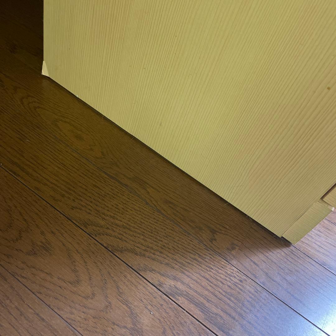 ナチュラル木製チェスト 6段　ニトリ