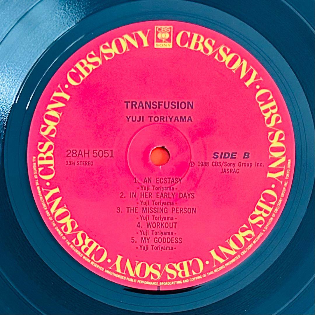 鳥山雄司Transfusion LPレコード　　original