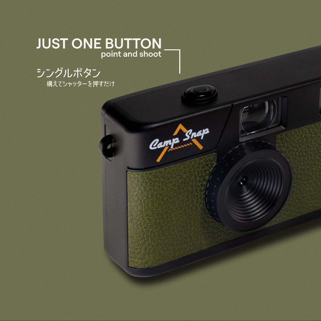 【未使用】camp snap camera　キャンプスナップ　グリーン