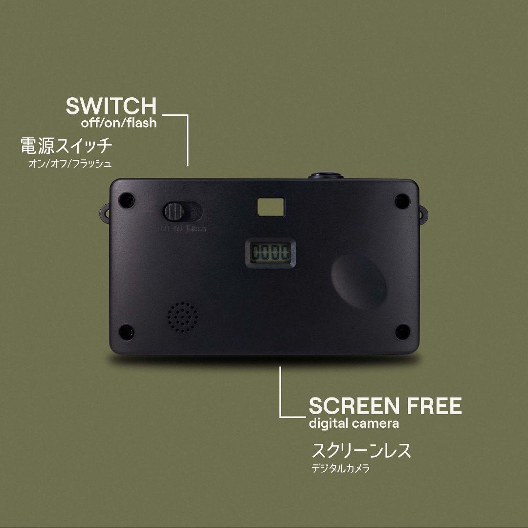 【未使用】camp snap camera　キャンプスナップ　グリーン