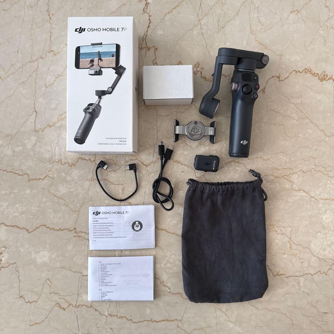【美品】 DJI Osmo Mobile 7 P