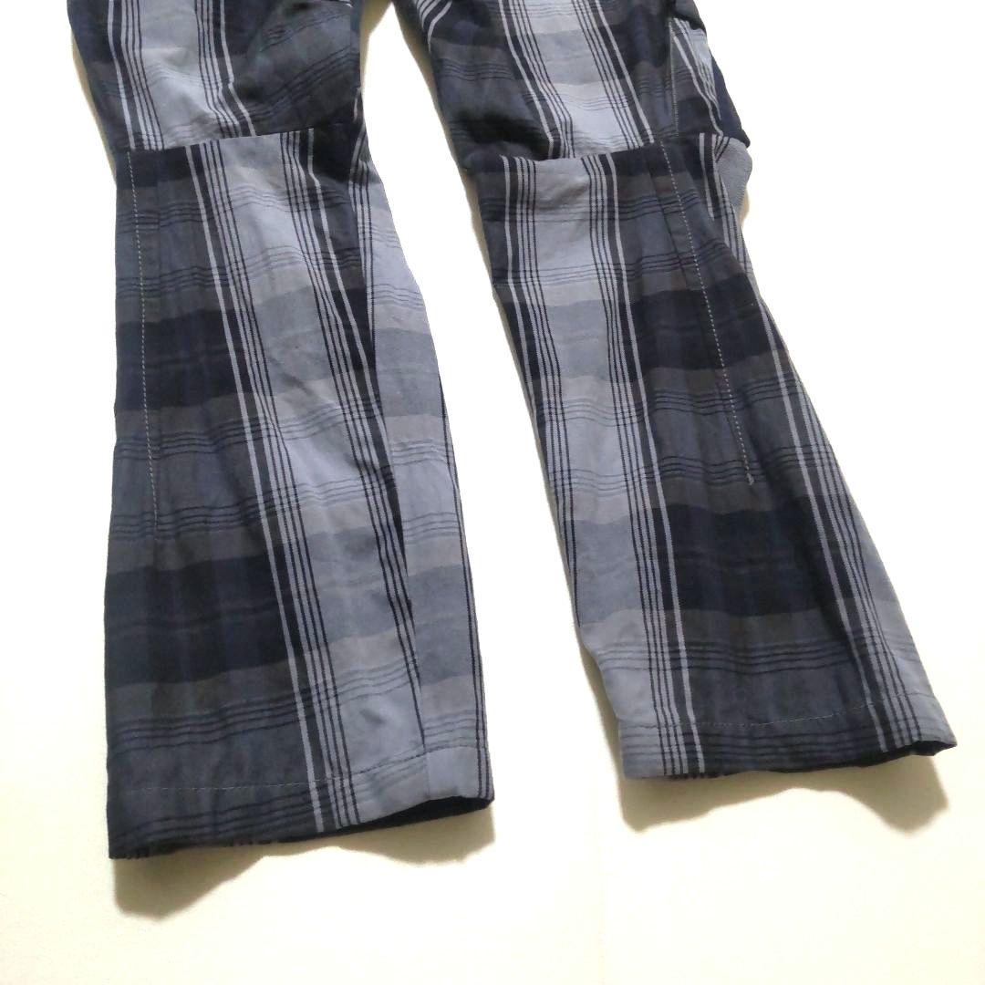 ★マリテフランソワジルボー★ 変形チェック パンツ 希少デザイン