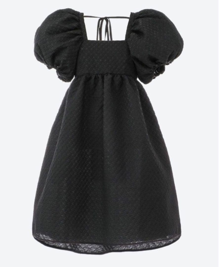 CECILIE BAHNSEN パフスリーブ　ドレス