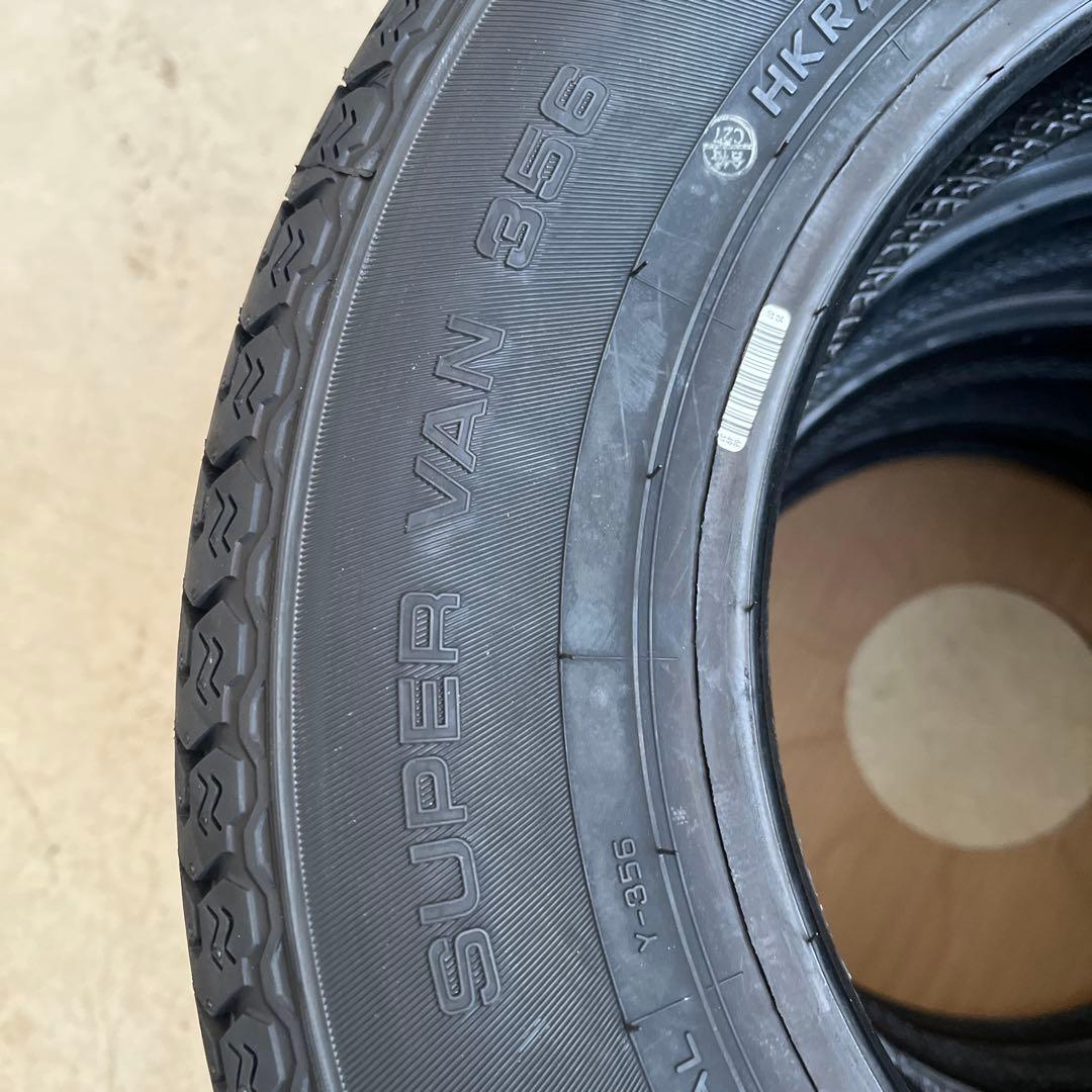 YOKOHAMA SUPER VAN 356 145/80R12 LT 最終価格