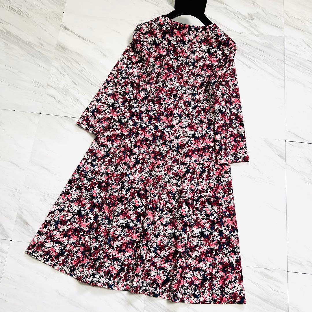 新品同様♡ レリアン Lサイズ 近年モデル 花柄 ロングワンピース 11