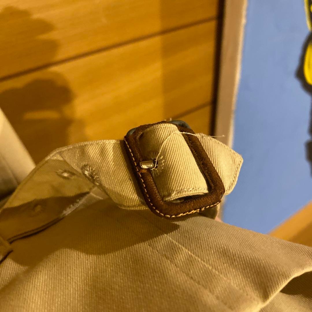 状態考慮　Burberry バーバリー　ベージュ ステンカラーコート　メンズ