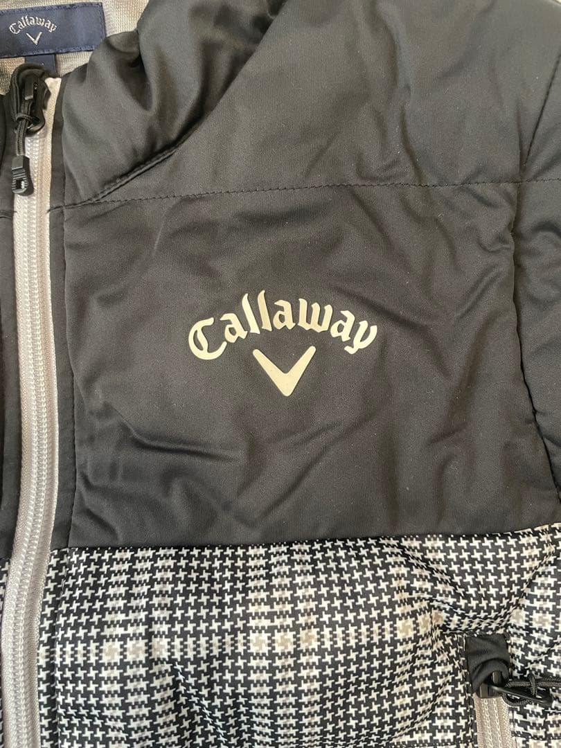 【未使用品‼️】Callawayキャロウェイゴルフジャケット2wayフルジップ黒