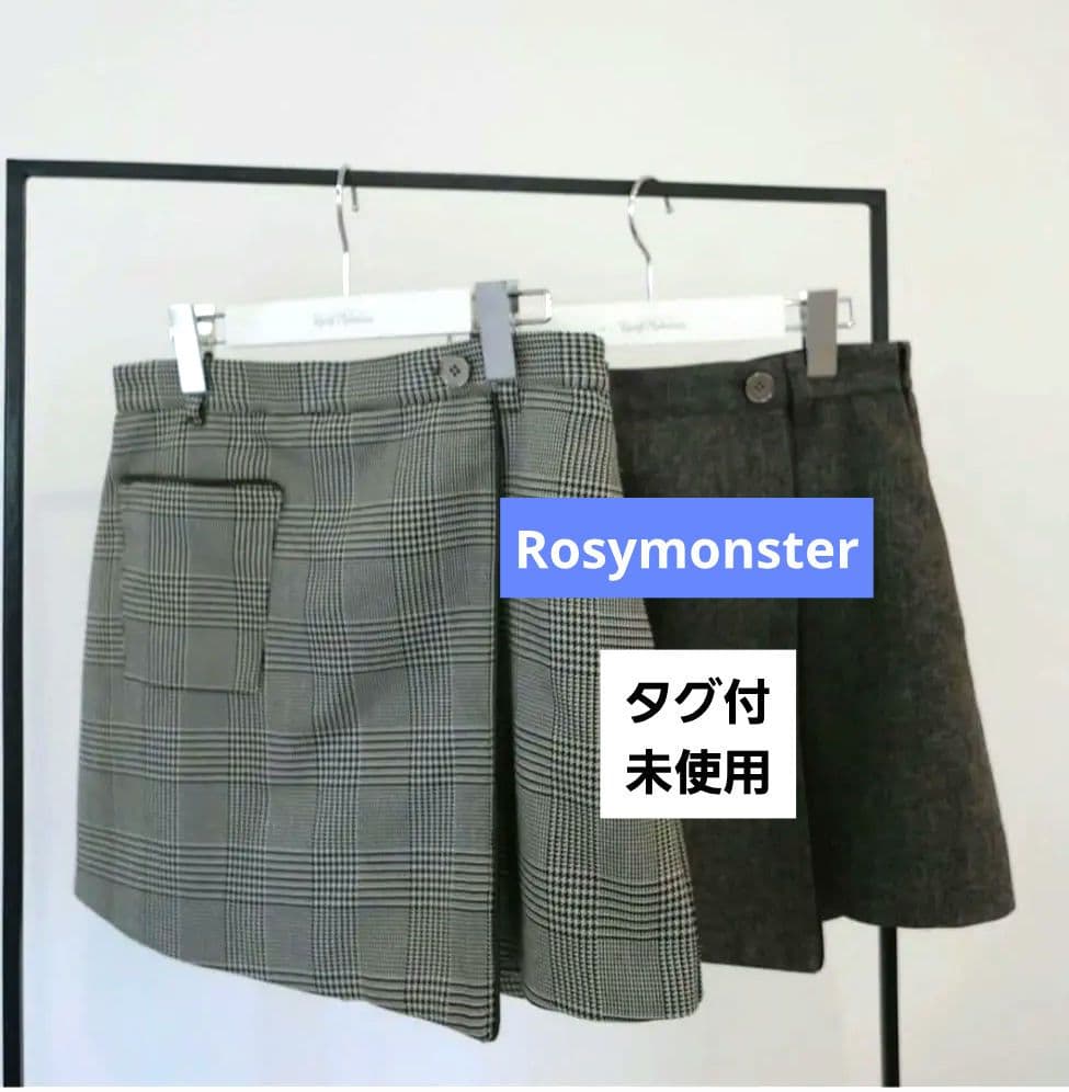 未使用タグ付きロージーモンスターwrap skirt like culottes