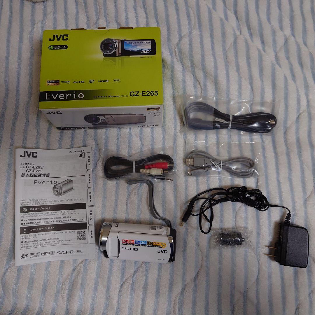 【状態良品】JVC Everio GZ-E265 ビデオカメラ
