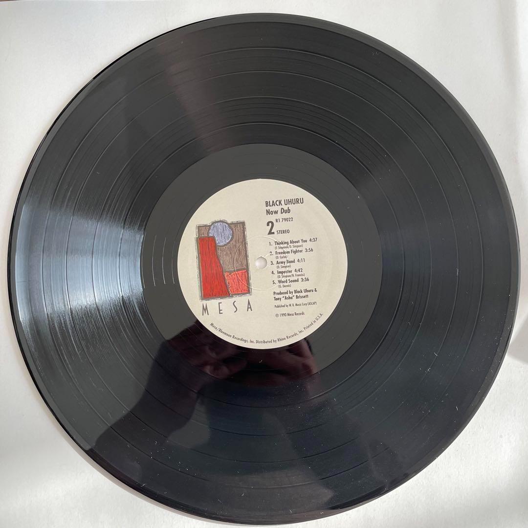 【レア】BLACK UHURU DUB NOW LPレコード