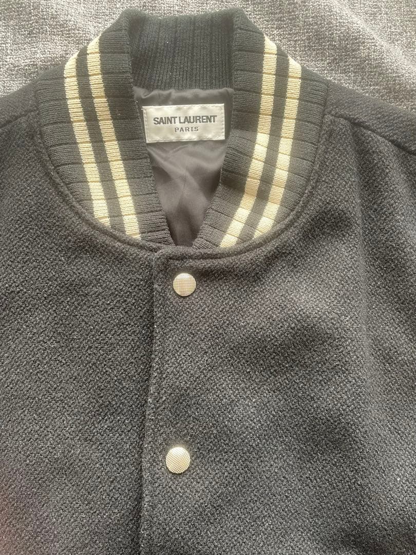 SAINT LAURENT 48 バックロゴテディジャケット