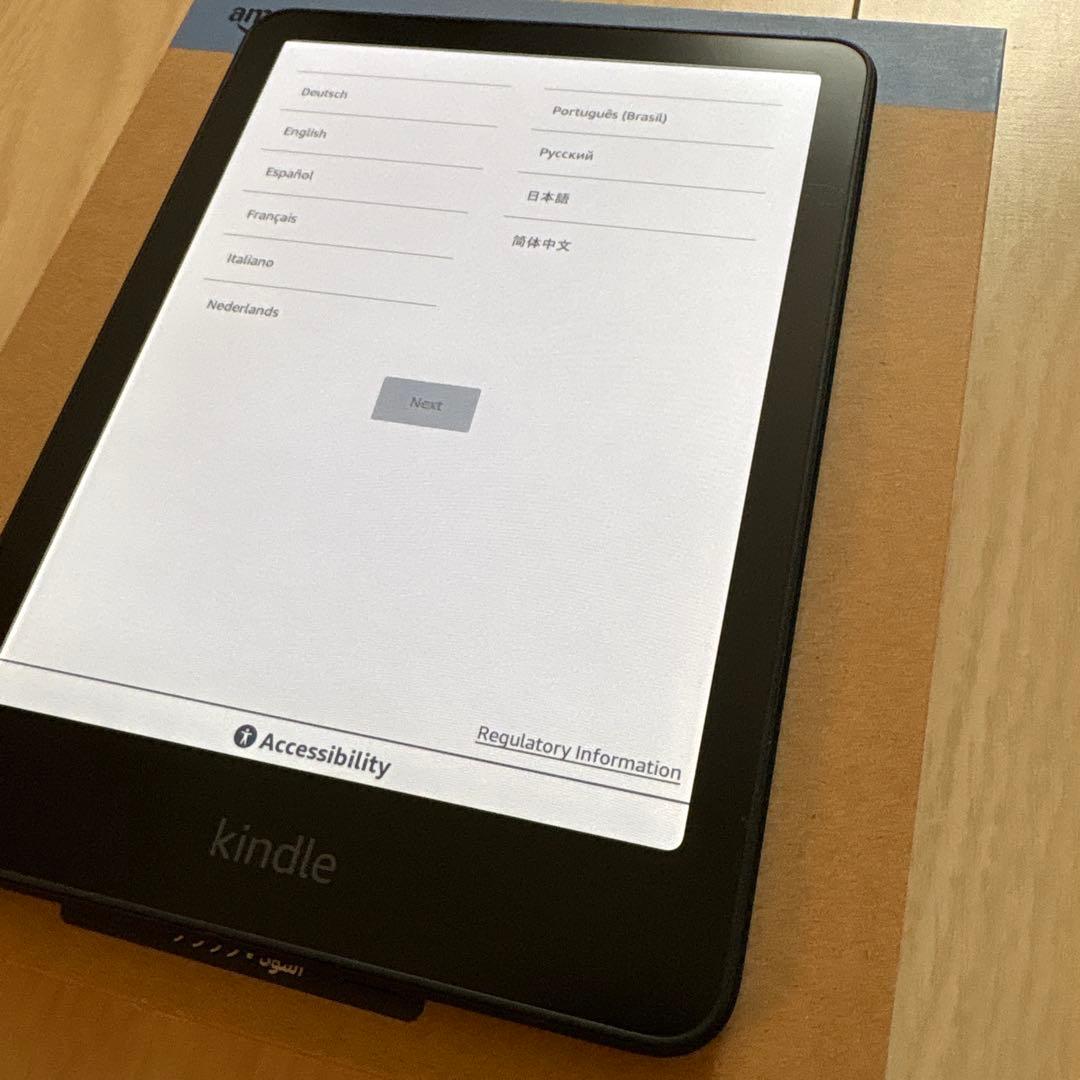 美品Kindle colorsoft 16GB ブラック