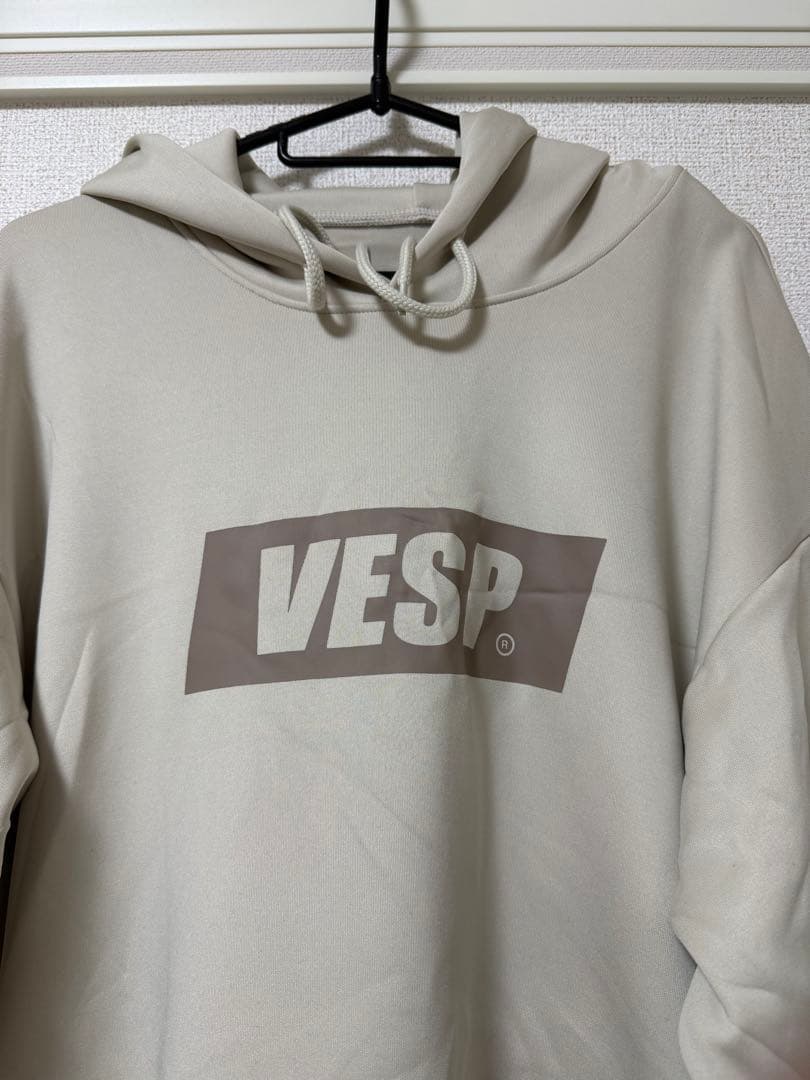 VESP フード付きパーカー ベージュ