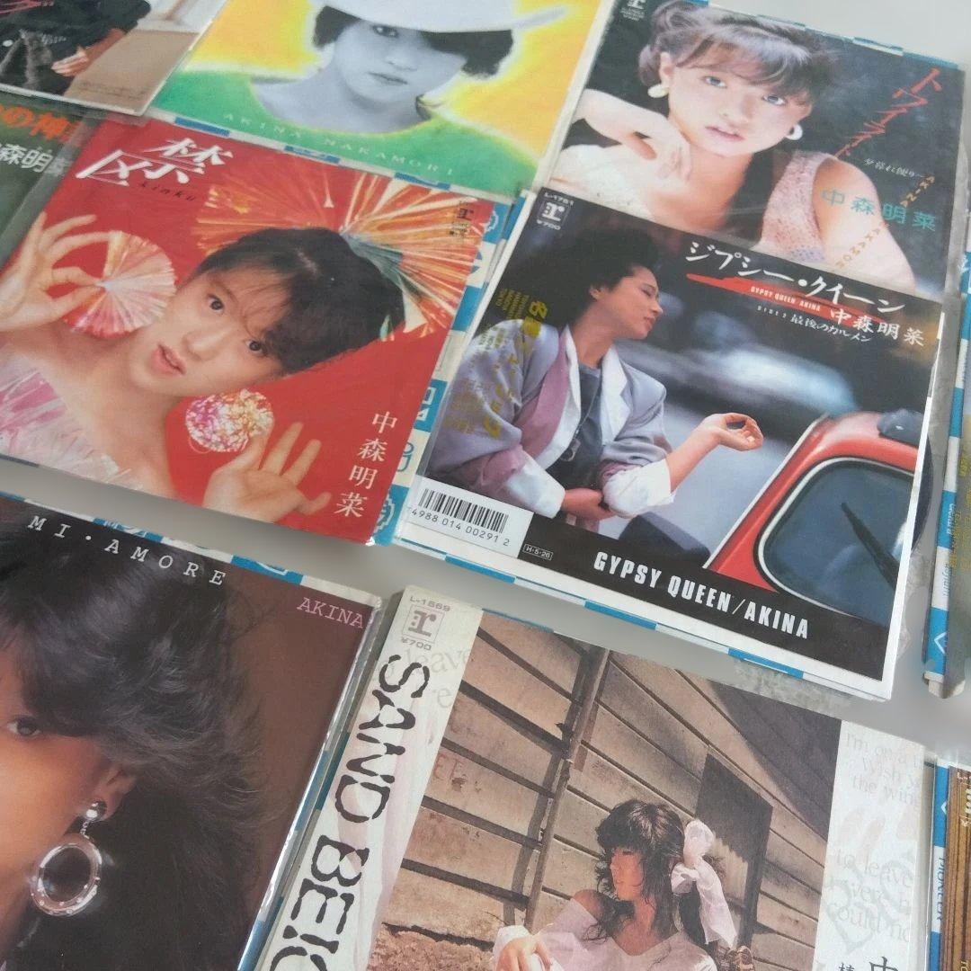 中森明菜　シングルレコード