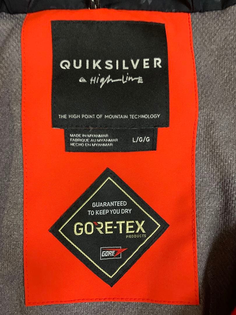 スノーボードウエア　Quick silver　クイックシルバー　Ｌサイズ　スノポ