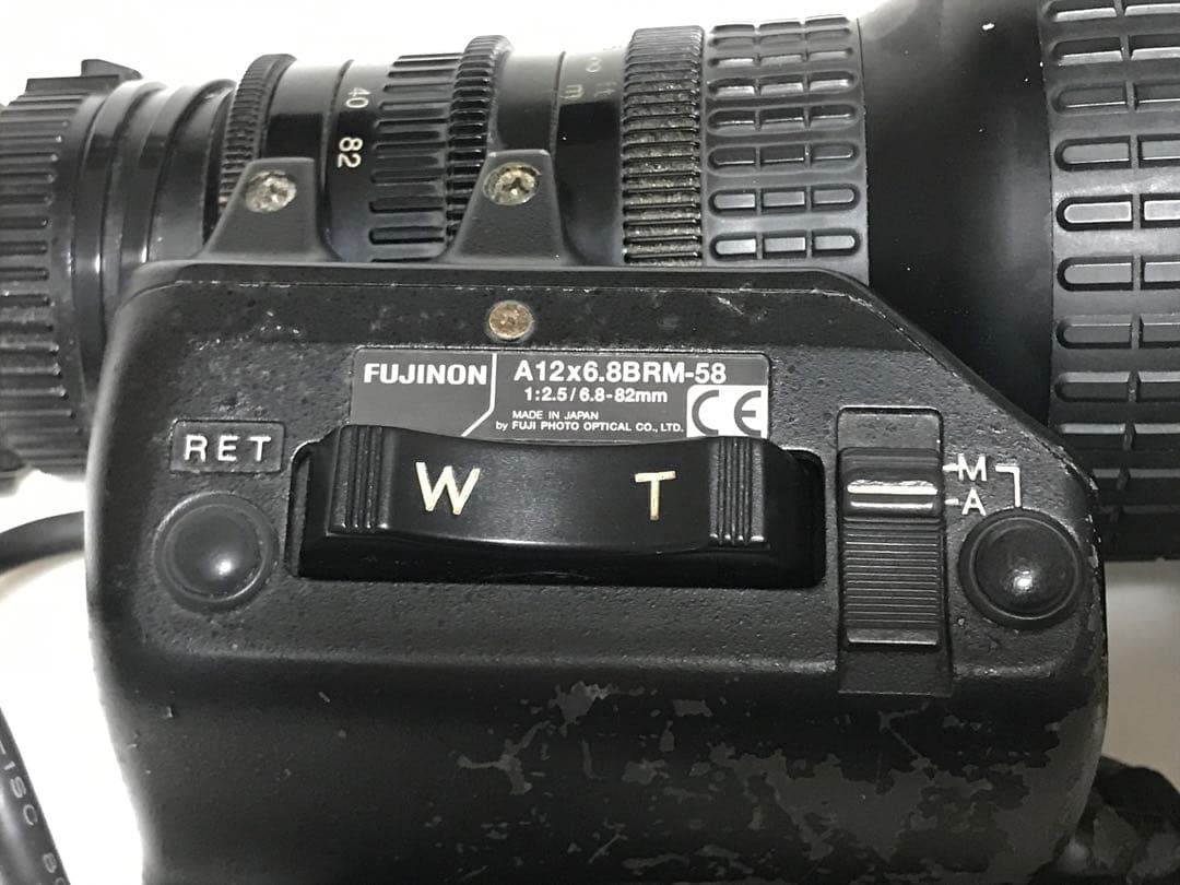 FUJINON 広角ズームレンズ A12x6.8BRM-58 ハードケース付き