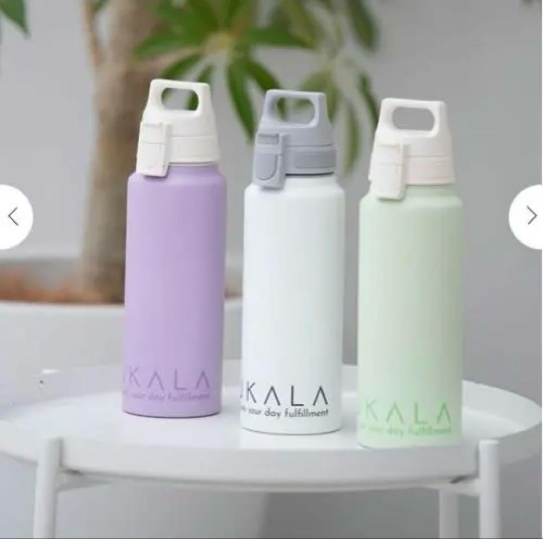 【新品未使用】（SUKALA×SIGG）ワイドマウスボトル　ホワイトグレー