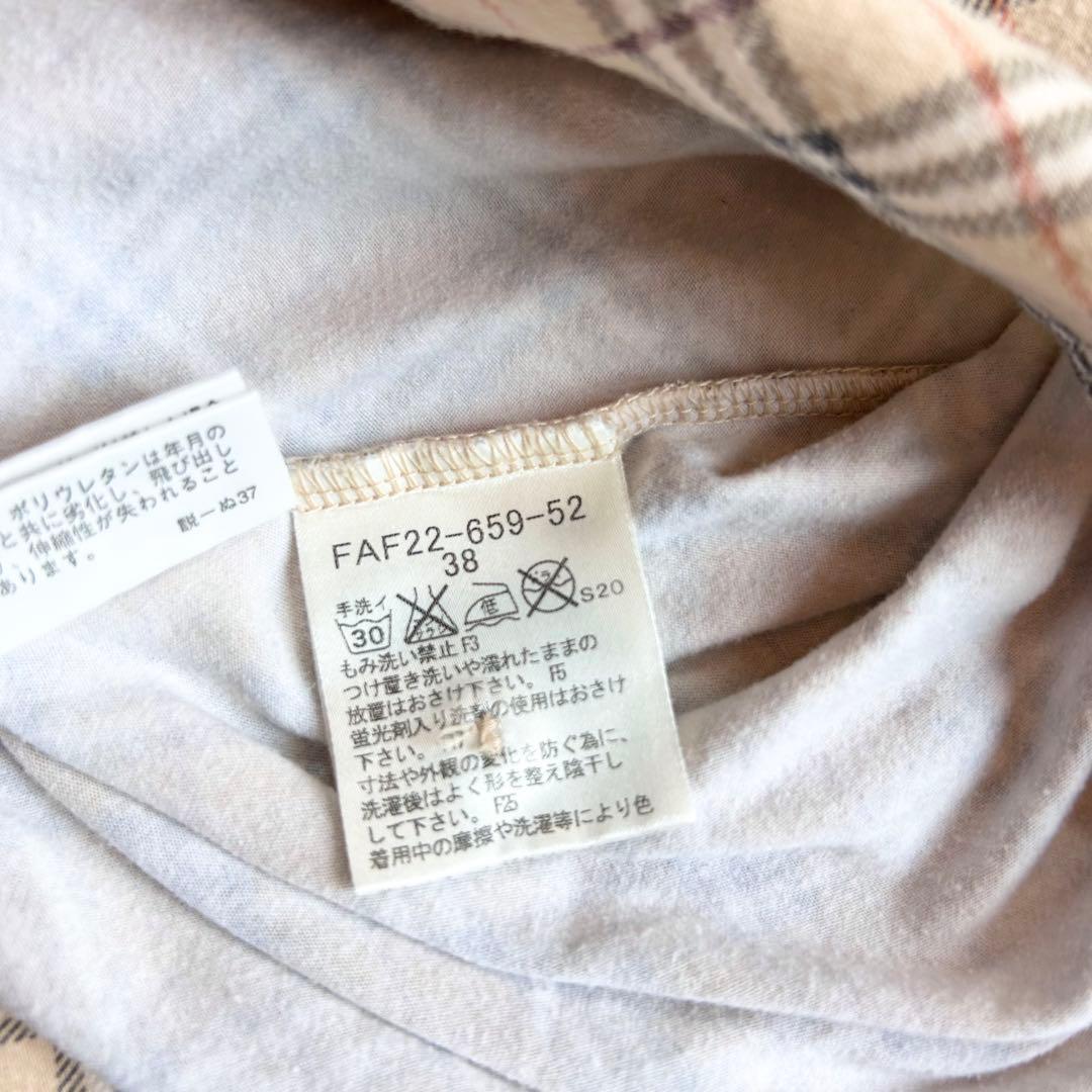 希少✨️BURBERRY ノバチェック ホースロゴ Y2K ポロシャツ 38 M