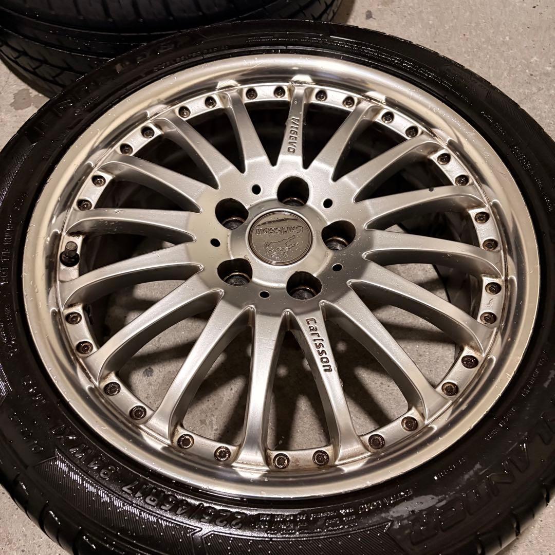 廃盤　Carlsson 1/16 EVO 17インチ 225/45R17