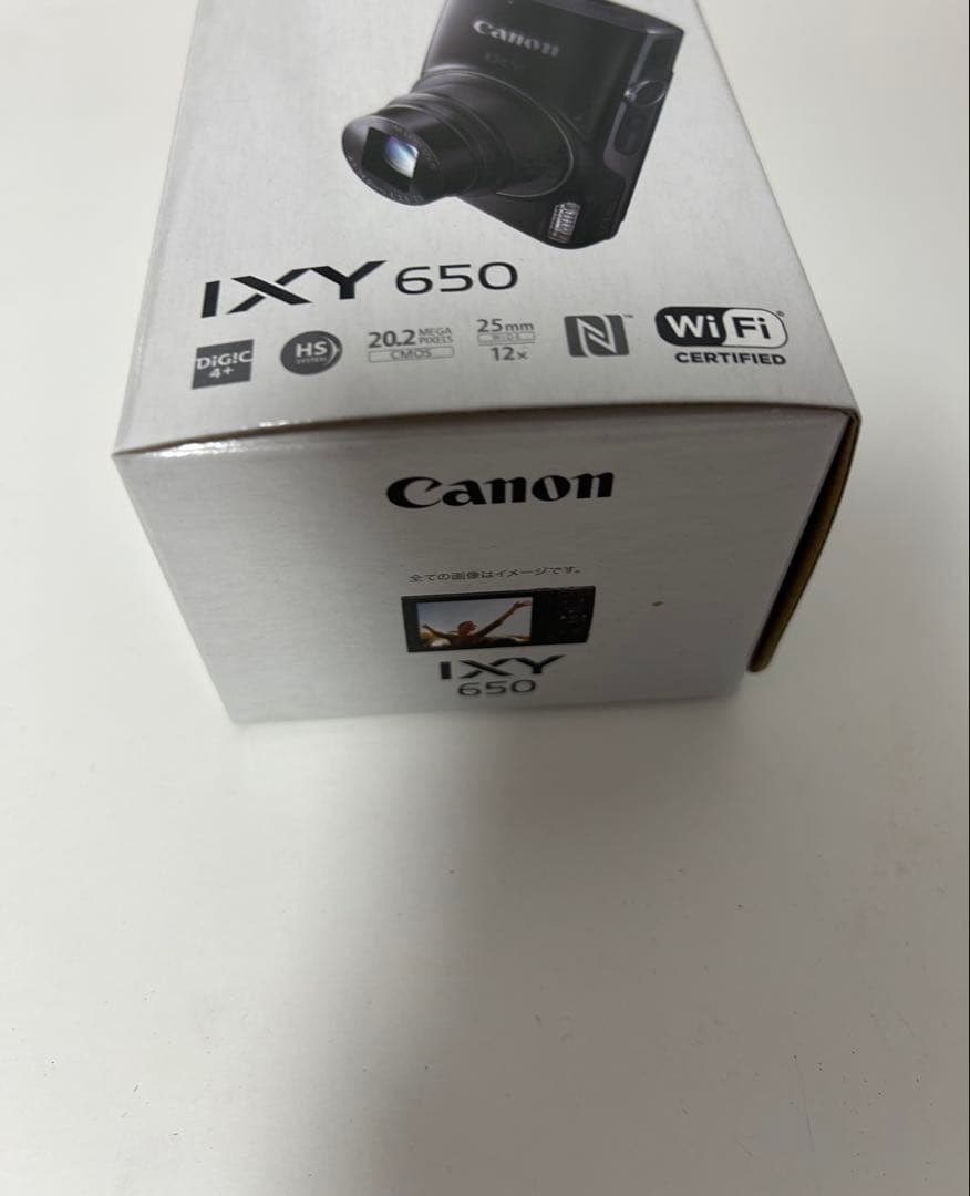 【新品・未開封】Canon IXY650 コンパクトデジタルカメラ ブラック