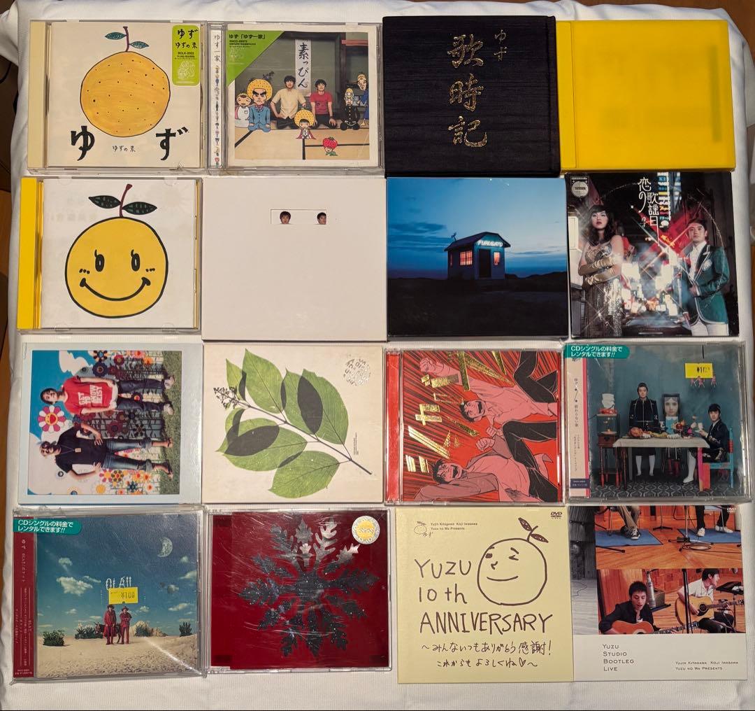 ゆず CD、DVD、VHSセット（計35点）