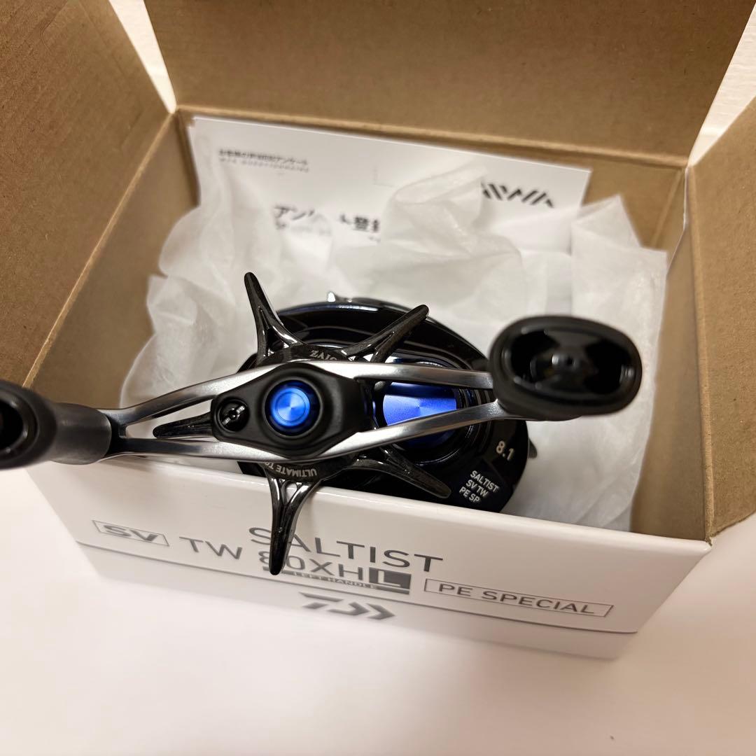 DAIWA SALTIST TW 80XHL PE SPECIAL　値段交渉可！