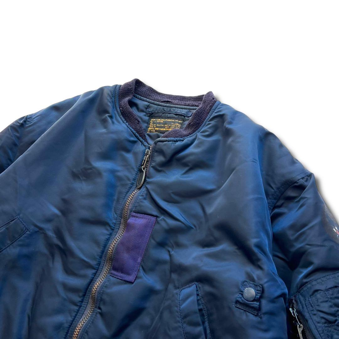 90s USA製 BRENTS SPORTS WEAR 社製 MA-1 XL