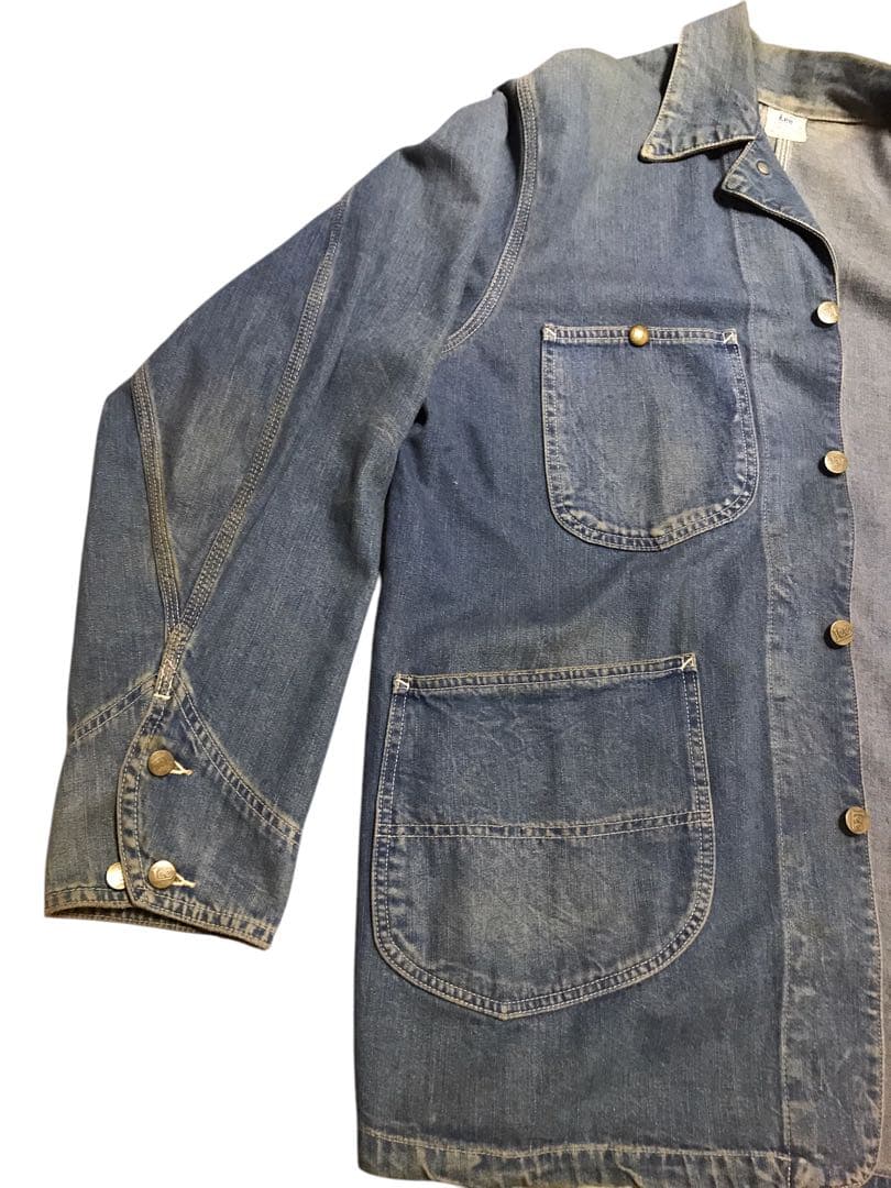 vintage 90s 復刻 lee 91-j カバーオール 40