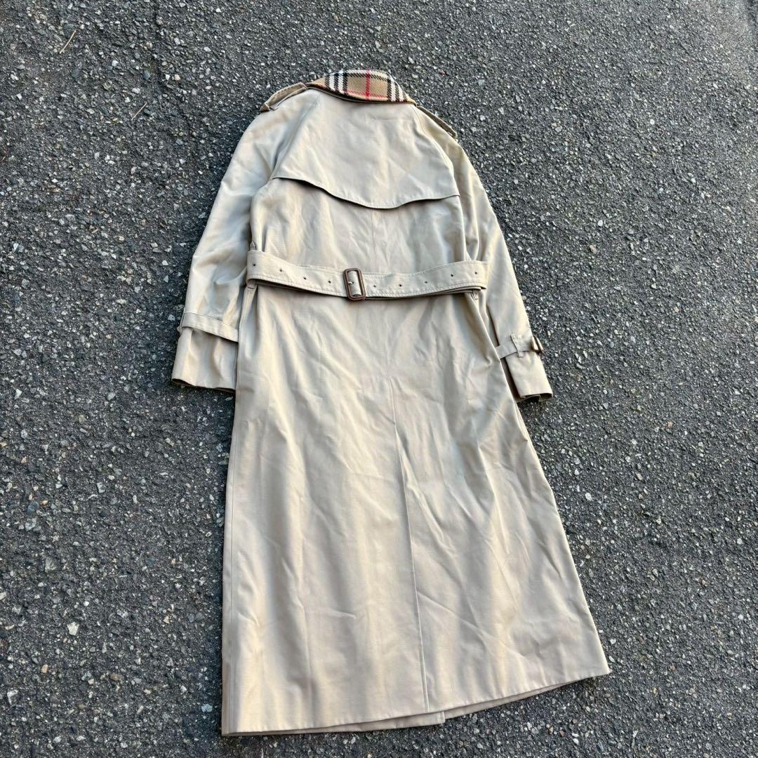 90s Burberrys' バーバリーズ　レディース　コート　チェック柄　古着