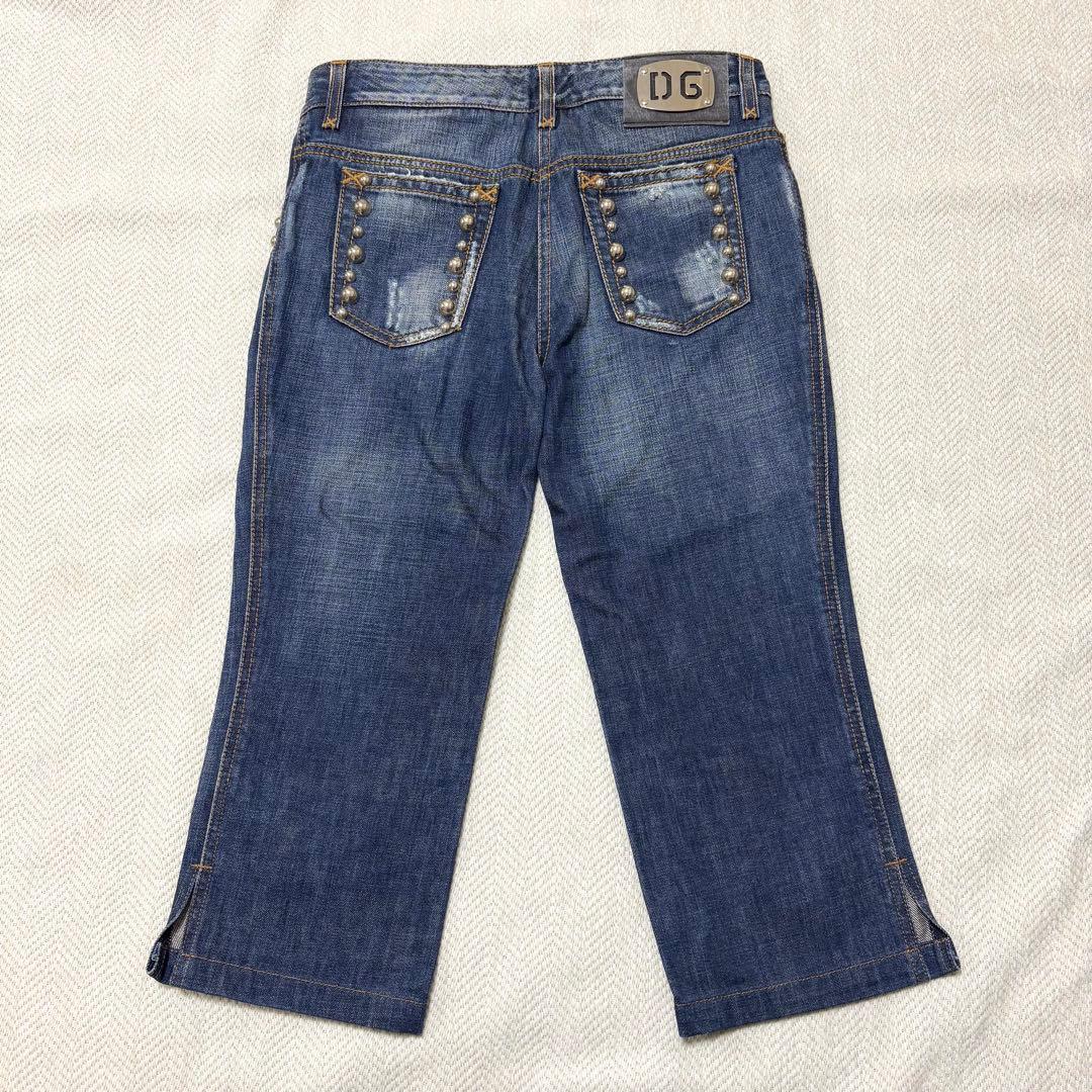 パンツ DOLCE & GABBANA ARCHIVE Y2K STUDS DENIM