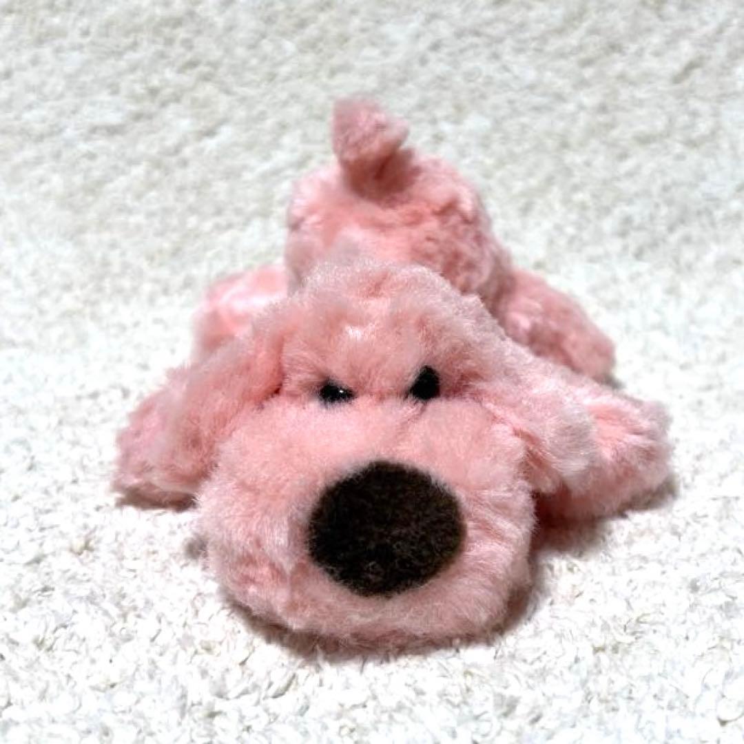 【希少 レア】 BABYるーく ピンク 犬 ぬいぐるみ ピンク くたくた犬