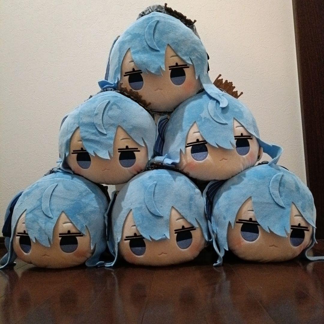 ホロライブ　寝そべりBIGぬいぐるみ　 星街すいせい　6体セット