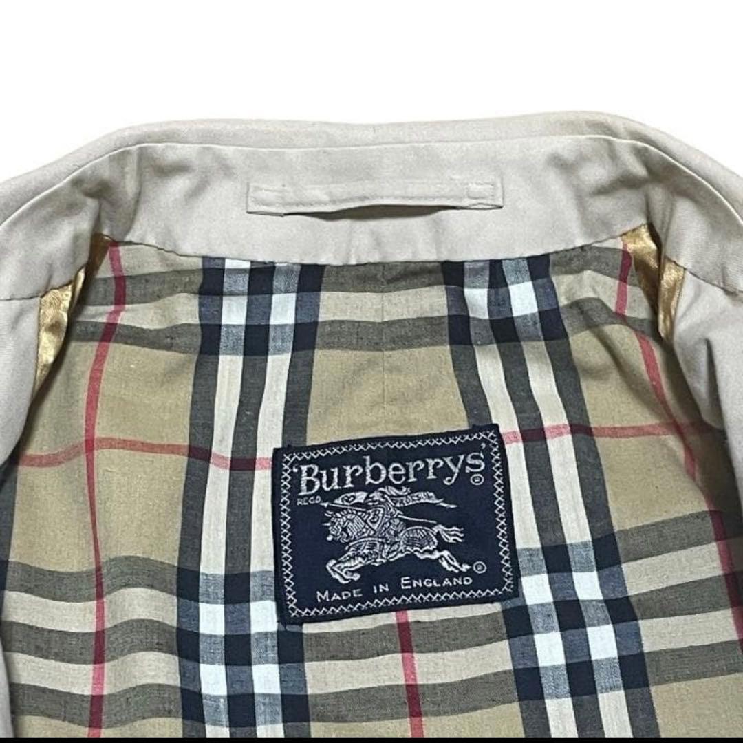 Burberrys ステンカラーコート ノバチェック バーバリー