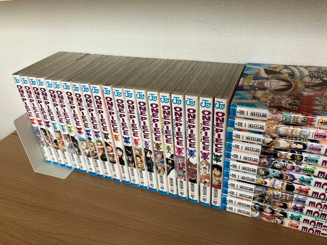 コミック ONE PIECE 104冊まとめ売り 0巻あり 扉つき本棚保管