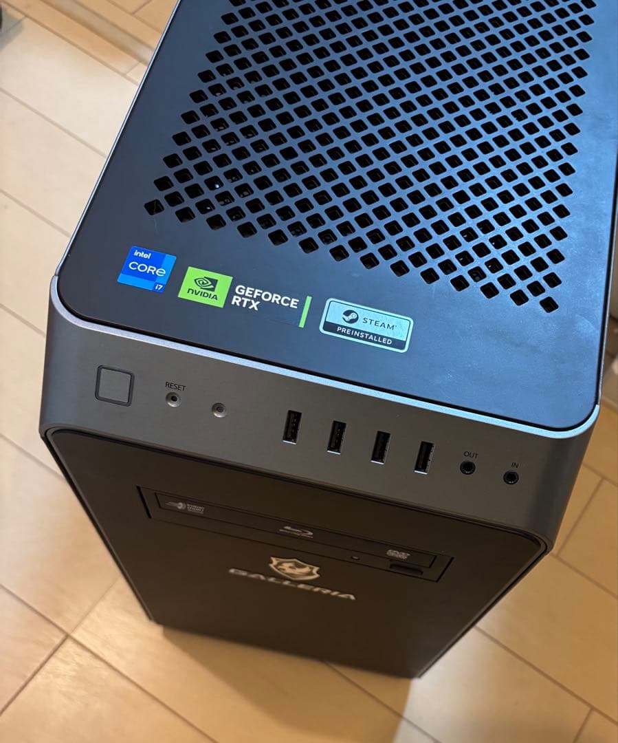 ガレリア　RTX4060Ti/Core i7 14700F ゲーミングパソコン