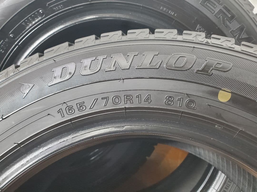 165/70R14 スタッドレス ダンロップ WM02