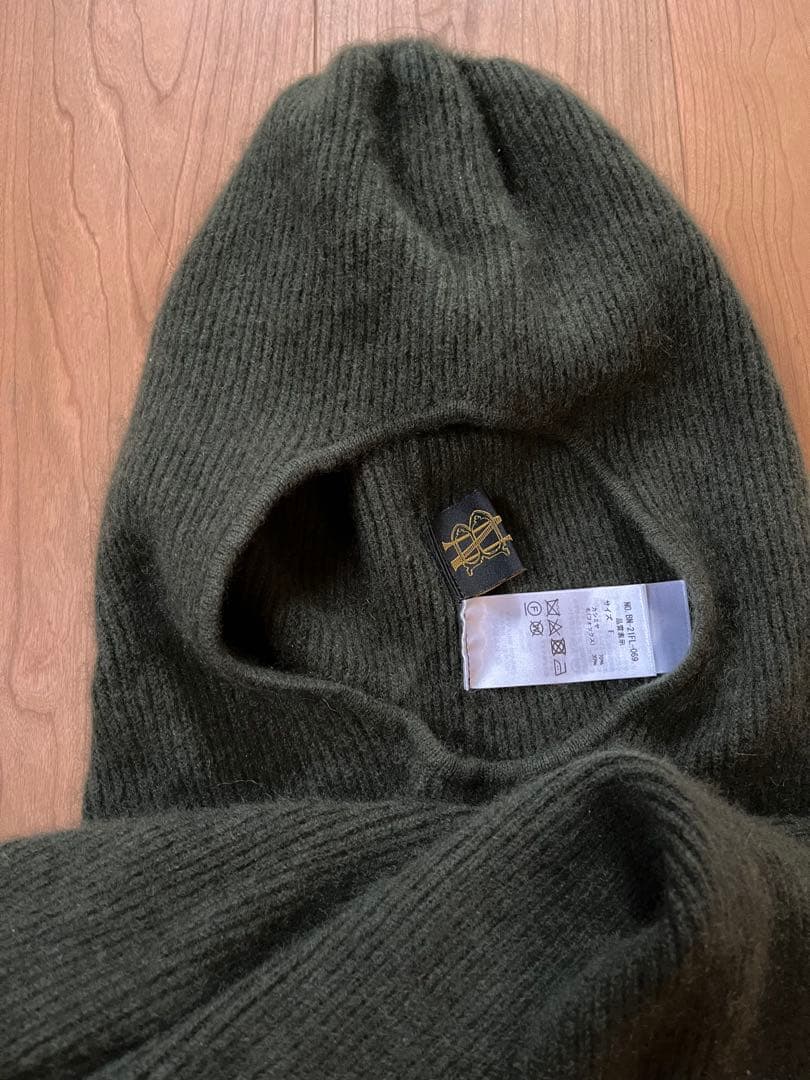 BATONER×6(ROKU) CASHMERE FOX BALACLAVA