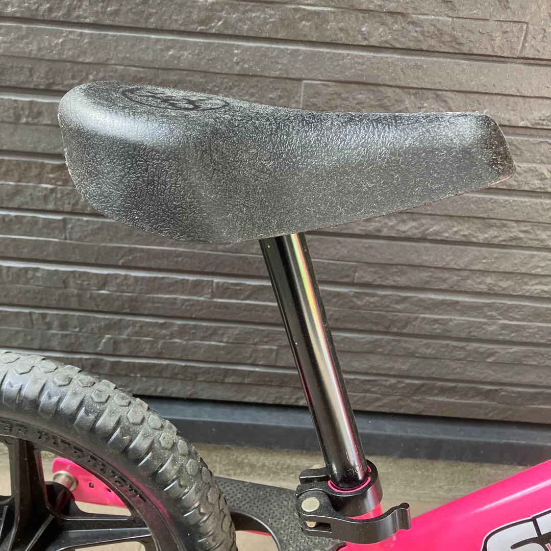 STRIDER ストライダー 12 SPORT ピンク プロテクター付き