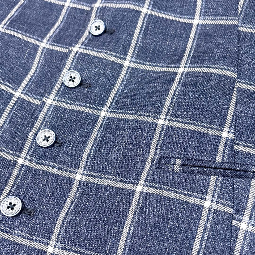 【本日15時終了10%OFF 】 TAGLIATORE リネン ジレ ベスト