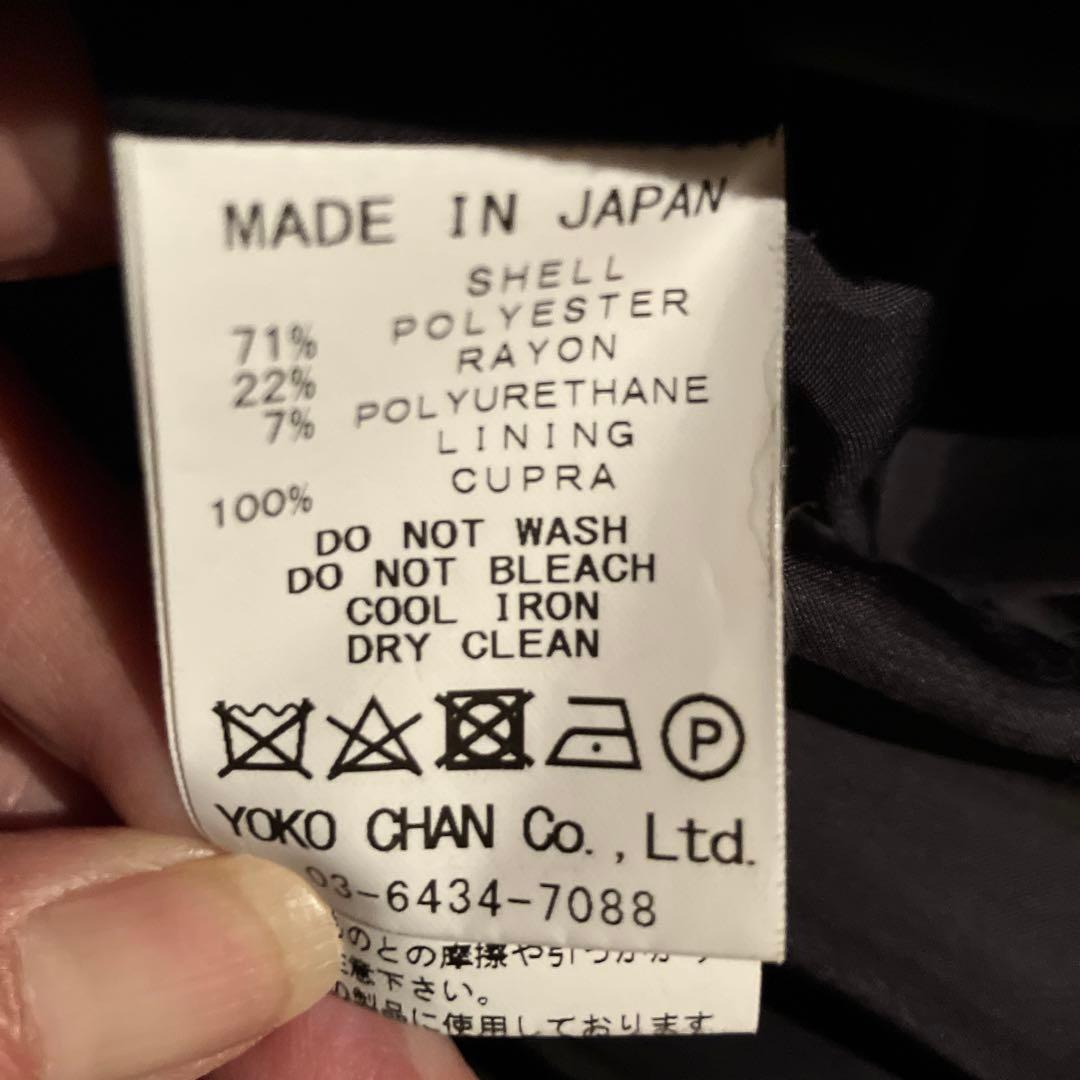 本日限定価格　YOKO CHAN パール 黒 ノースリーブ ワンピース