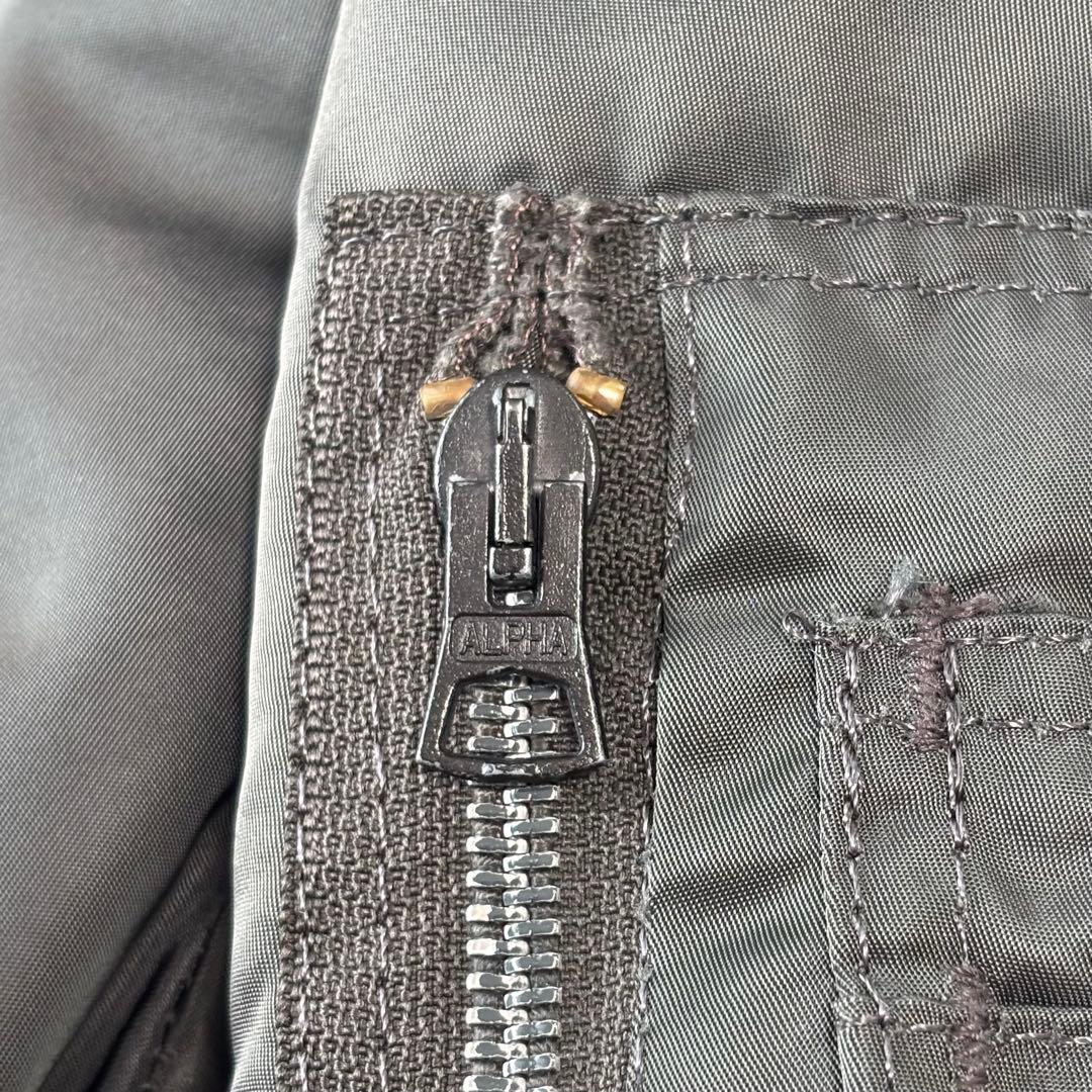 USA製 ALPHA INDUSTRIES ma-1 L 90s 短丈